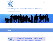 Tablet Screenshot of progettoinsieme.org
